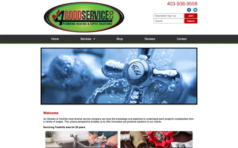 4 Good Service, plumbers in Okotoks
