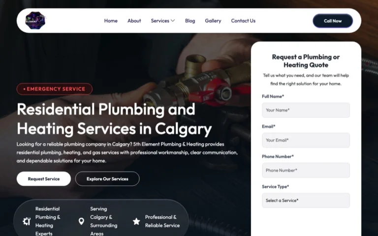 5th Element Plumbing & Heating, ranked top 5 plumbers in Calgary