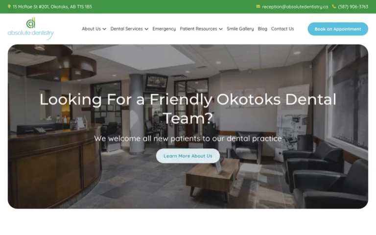 Absolute Dentistry, dentists in Okotoks