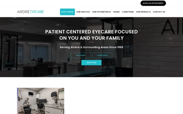 Airdrie Eyecare Centre, optometrists in Airdrie
