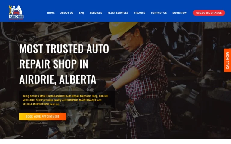 Airdrie Mechanic Shop, ranked top 5 auto repair in Airdrie