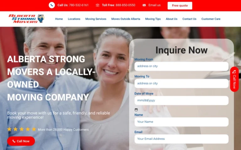 Alberta Strong Movers, movers in Calgary, Airdrie, Okotoks & Cochrane