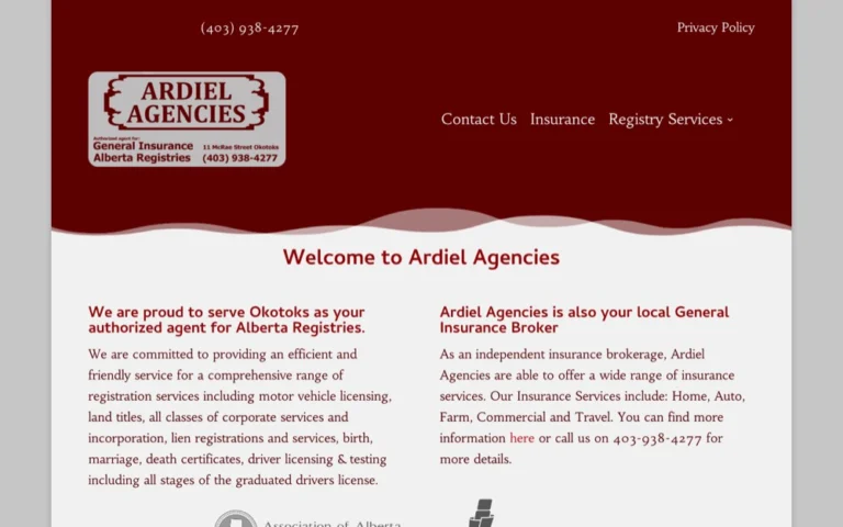 Ardiel Agencies, insurance brokers in Okotoks