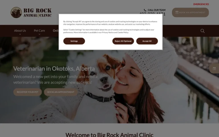 Big Rock Animal Clinic, veterinarians in Okotoks