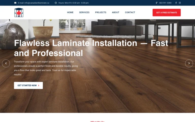 Canadian Illuminate, flooring in Calgary