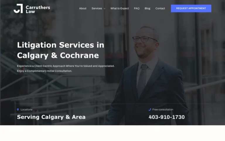 Carruthers Law, lawyers in Calgary & Cochrane