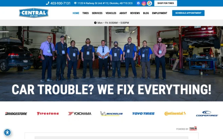 Central Auto Care, auto repair in Okotoks