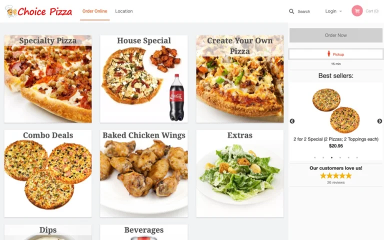 Choice Pizza, pizza in Chestermere