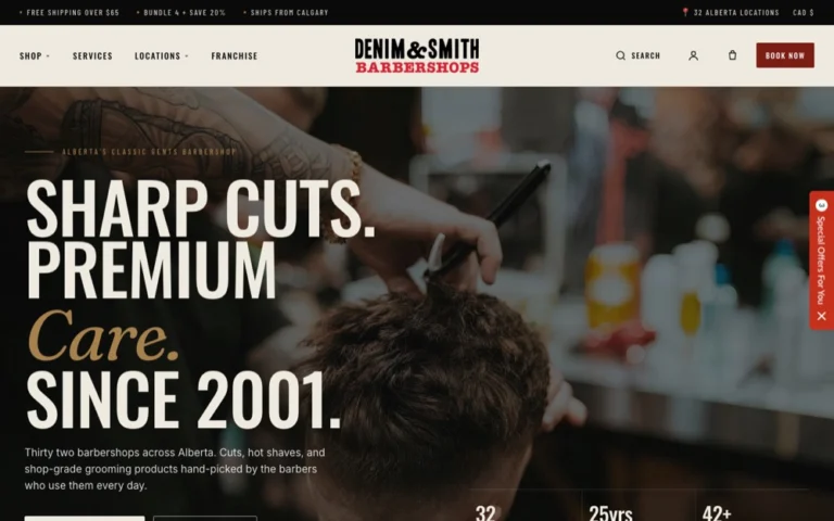 Denim & Smith Barbershop, barbers in Calgary, Okotoks & Cochrane