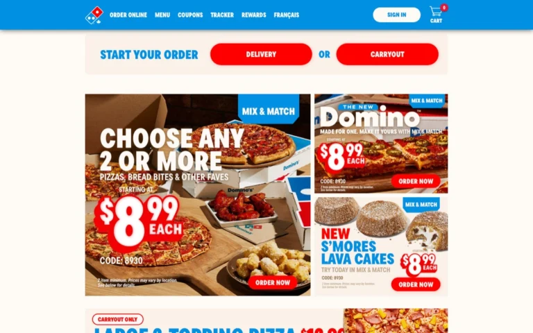 Domino's Pizza, pizza in Cochrane