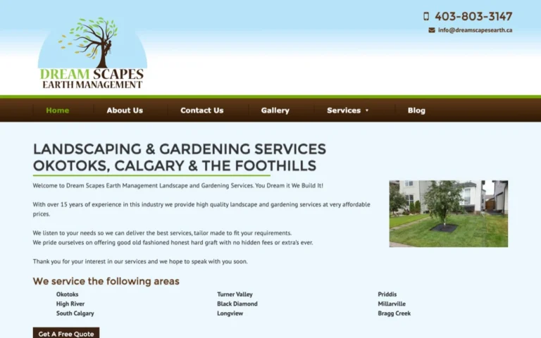 Dream Scapes Earth, landscaping in Calgary & Okotoks