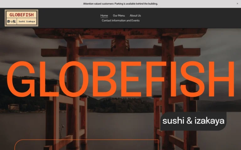 Globefish, catering in Calgary