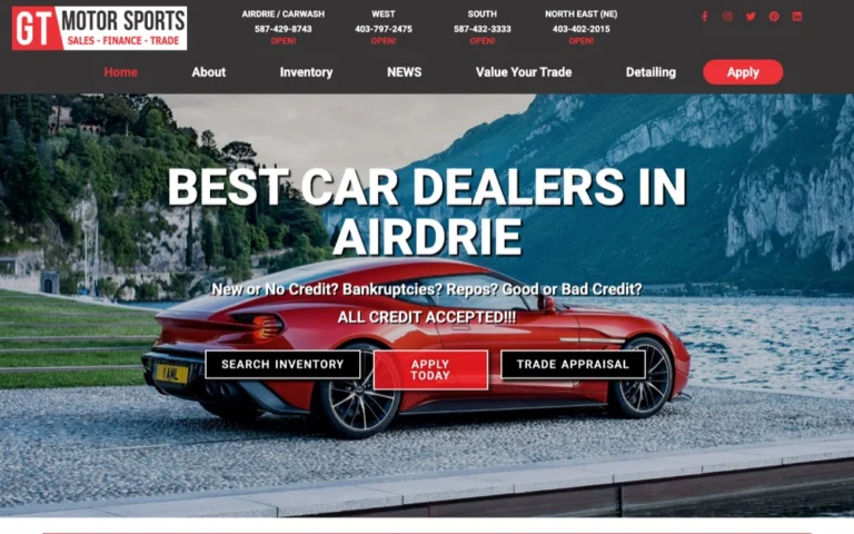 GT Motorsports Airdrie, auto detailing in Calgary & Airdrie