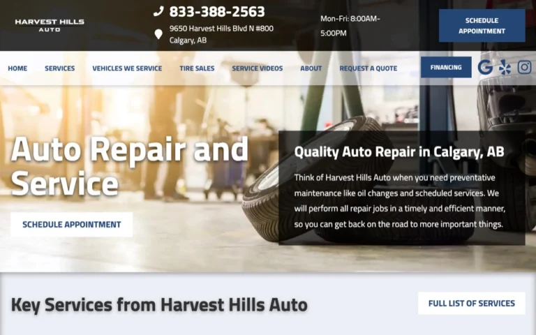 Harvest Hills Auto, auto repair in Calgary, Airdrie, Okotoks, Cochrane & Chestermere