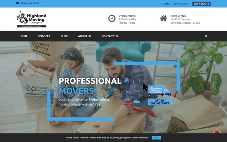 Highland Moving & Storage, movers in Calgary & Okotoks