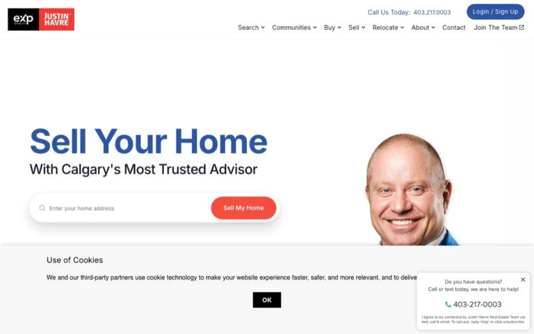 Justin Havre Real Estate Team, real estate agents in Calgary, Airdrie, Okotoks, Cochrane & Chestermere