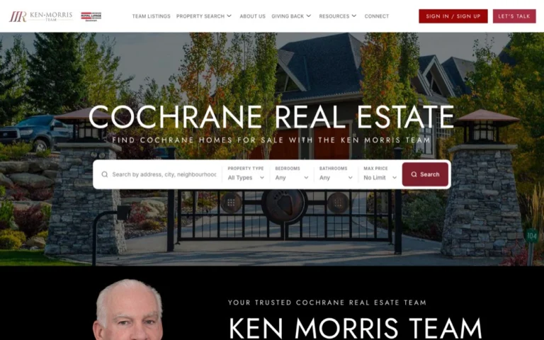 Ken Morris Team, real estate agents in Calgary & Cochrane