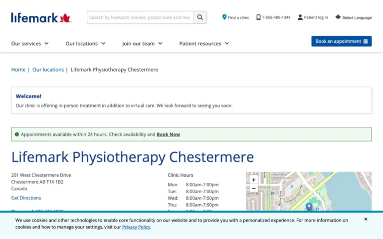Lifemark Chestermere Massage, massage therapy in Calgary, Airdrie & Chestermere