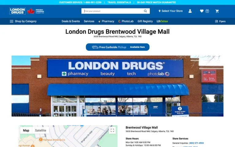 London Drugs, pharmacies in Calgary