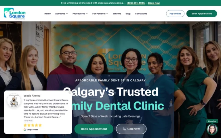 London Square Dental Centre, dentists in Calgary
