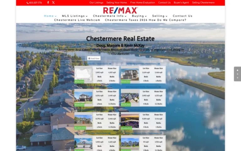 McKay Team Chestermere, real estate agents in Calgary & Chestermere