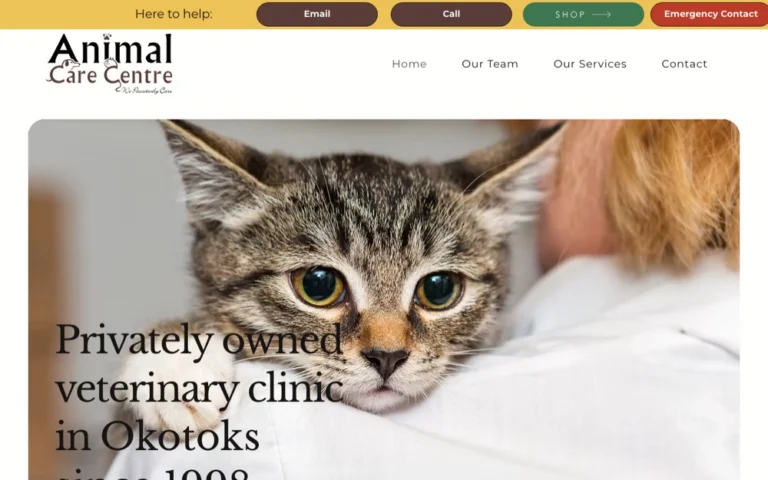 Okotoks Animal Care Centre, veterinarians in Calgary & Okotoks