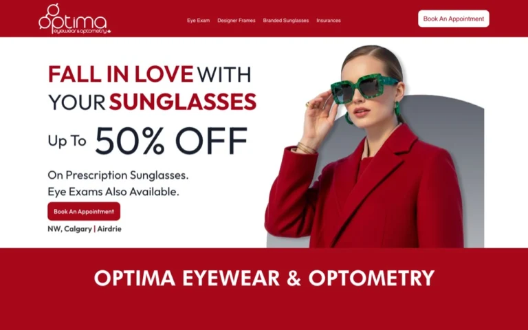Optima Eyewear & Optometry, optometrists in Calgary, Airdrie, Cochrane & Chestermere
