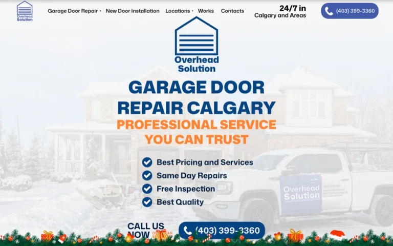 Overhead Solution, garage doors in Calgary, Airdrie, Okotoks, Cochrane & Chestermere