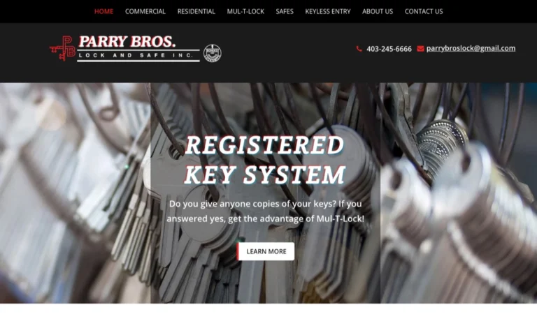 Parry Bros Lock and Safe, locksmiths in Calgary