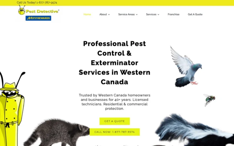 Pest Detective, pest control in Calgary & Okotoks