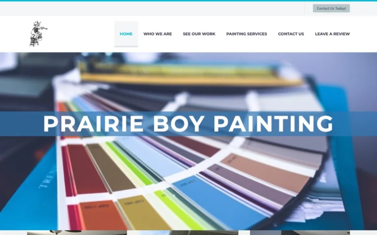 Prairie Boy Painting, painters in Calgary & Okotoks