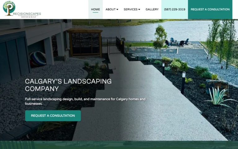 PrecisionScapes Design & Build, landscaping in Calgary, Airdrie, Okotoks, Cochrane & Chestermere