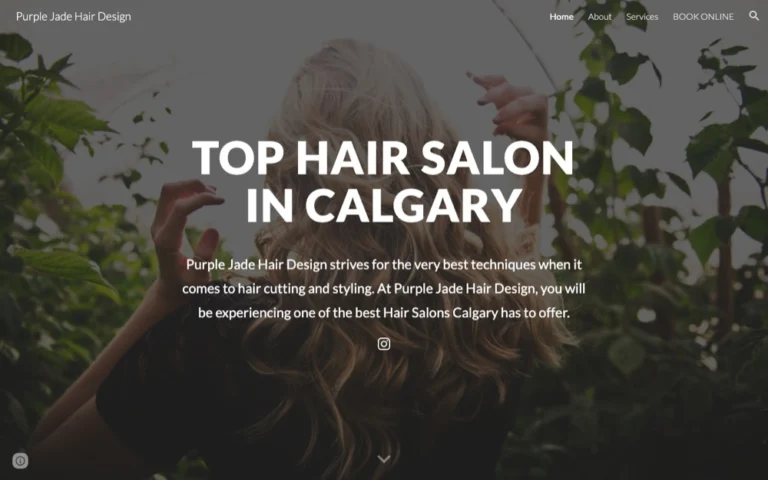 Purple Jade Hair Design, ranked top 5 hair salons in Calgary