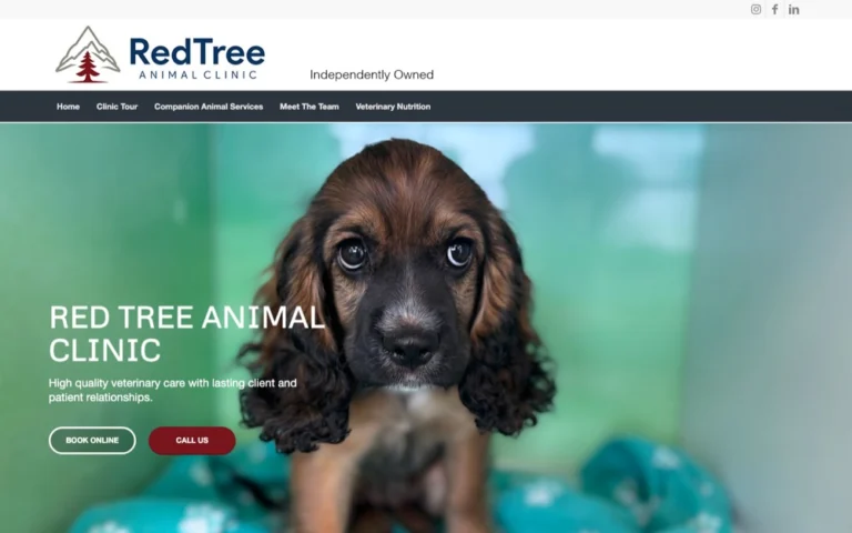 Red Tree Animal Clinic, ranked top 5 veterinarians in Calgary (NW)