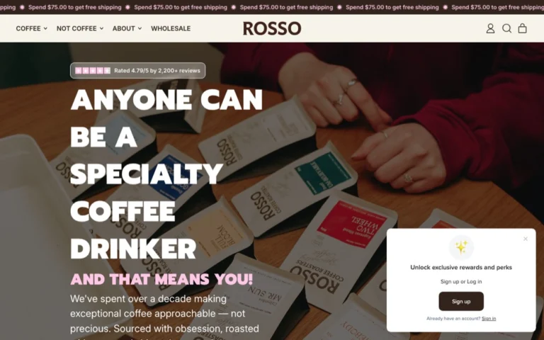 Rosso Coffee Roasters, ranked top 5 coffee shops in Calgary