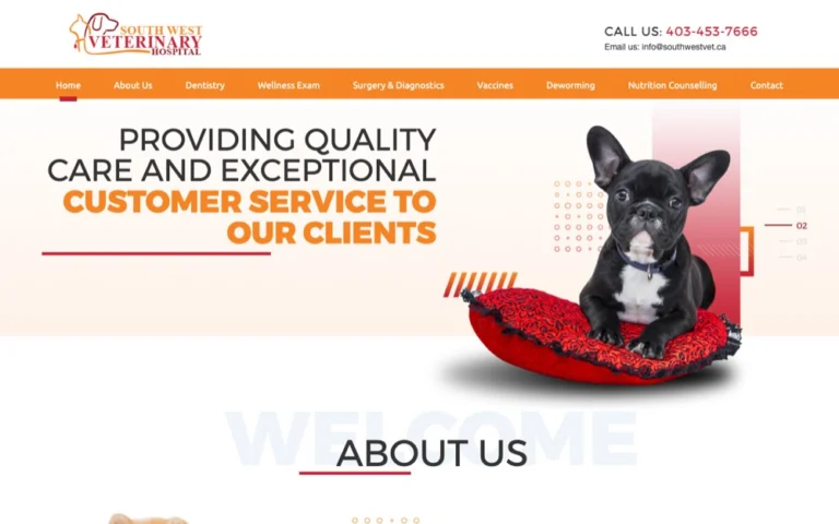 South West Veterinary Hospital, veterinarians in Calgary