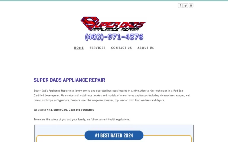 Super Dads Appliance Repair, appliance repair in Airdrie