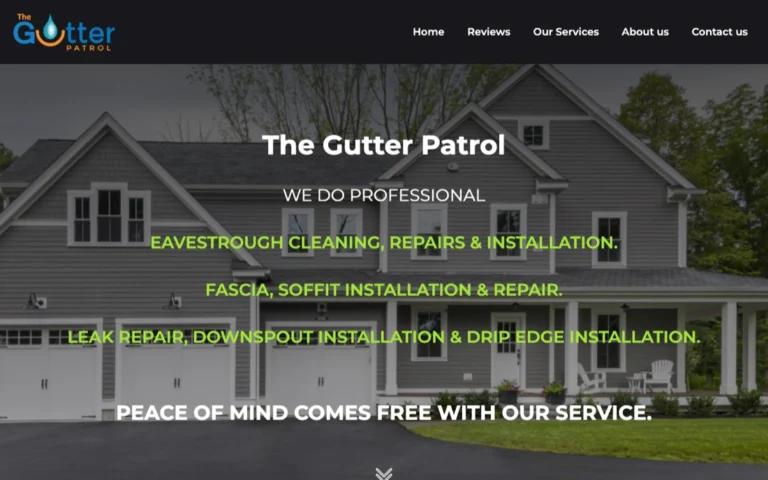 The Gutter Patrol, eavestroughs in Calgary