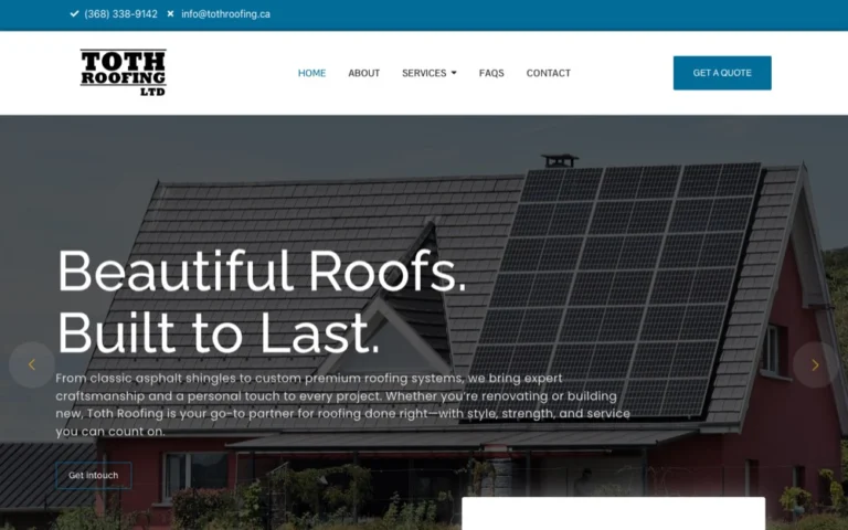 Toth Roofing, roofing in Calgary & Cochrane
