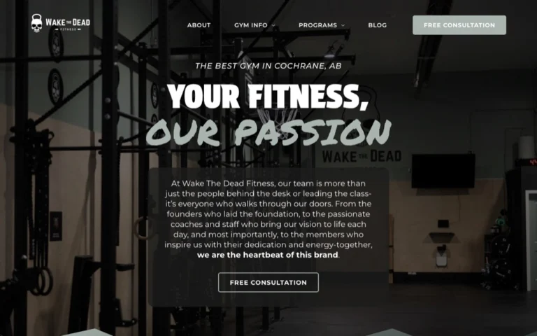 Wake The Dead Fitness, gyms & fitness in Cochrane