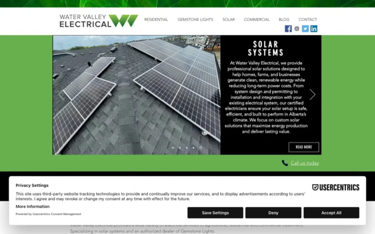 Water Valley Electrical, electricians in Cochrane