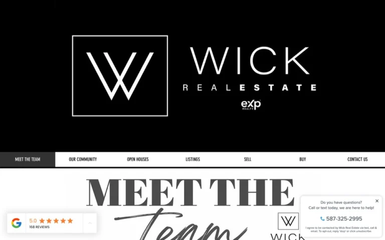 Wick Real Estate Team, real estate agents in Calgary & Cochrane