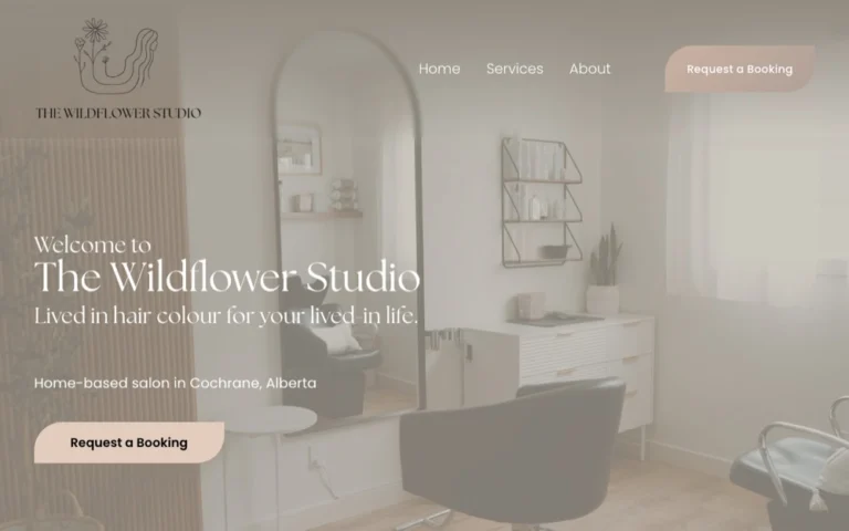 Wildflower Studio, hair salons in Cochrane