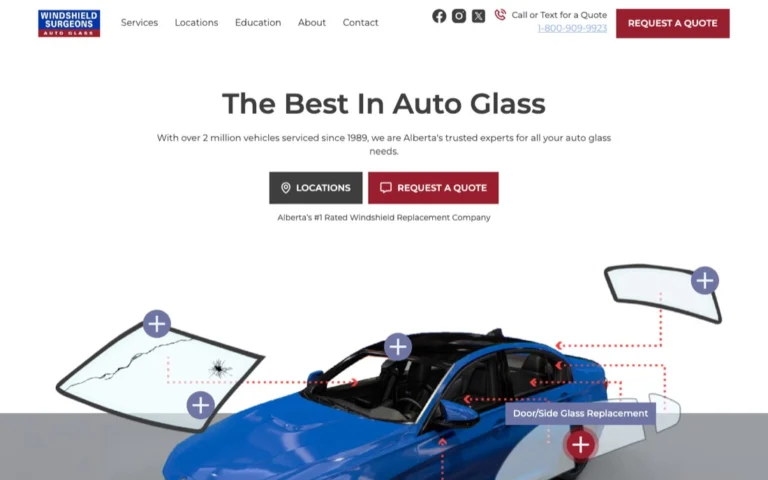Windshield Surgeons, auto glass in Calgary